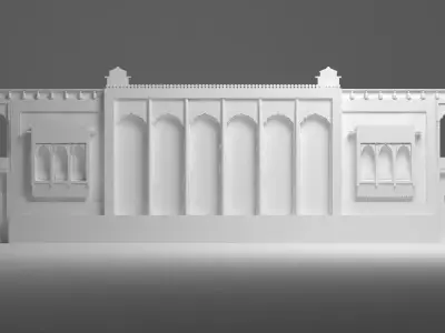 Indian Wall 3D model