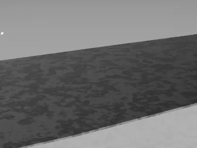 Knife 3D Model - Game Ready Low Poly PBR Asset Low-poly 3D model