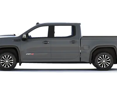 GMC Sierra AT4 2019 3D model
