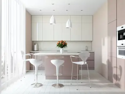 Modern Kitchen 3D model