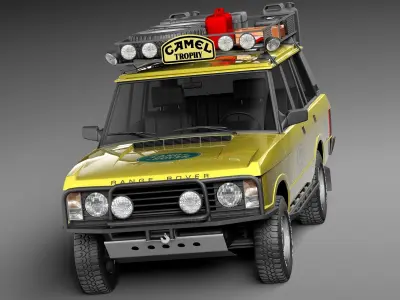 Range Rover Camel Trophy 1981-1993 3D model