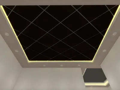 Ceiling  Low-poly 3D model