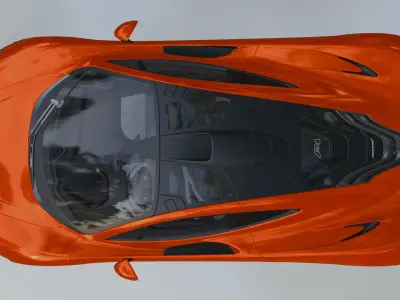 McLaren P1 3D model