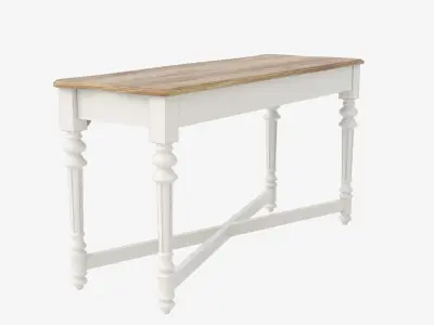 Console Full House 1CNBG014 White 3D model