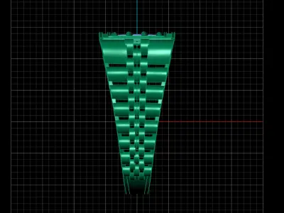 Print Ready STL 3DM  Gents Rings Diamond Men Ring  3D print model 197
