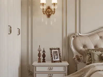  Bedroom interior 64 3D model