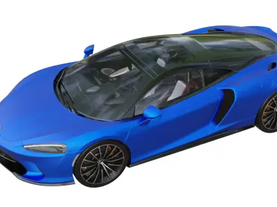 McLaren GT 2020 Low-poly 3D model by sinan-alzayde