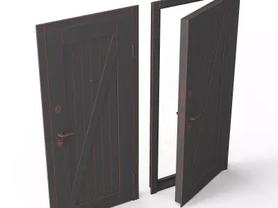Qemilah Door 3D model