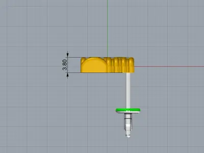 earrings  3D print model