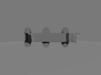 AUDI BUMPER MOUNT 3D print model