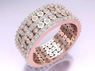 Diamond Ring - N452858 3D print model