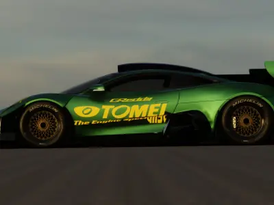 CX-75 PIKES PEAK 3D model
