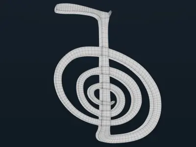 Cho Ku Rei Low-poly 3D model