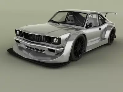 Mazda RX3 Racing 3D model