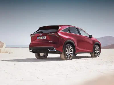 Modern SUV unbranded 3D model