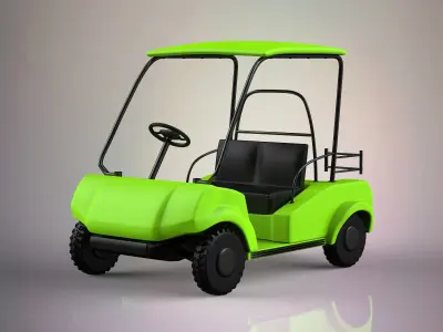 Golf Cart 3D model