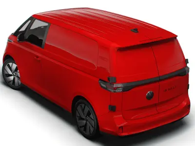 VW ID Buzz Cargo GTX 2024 3D model