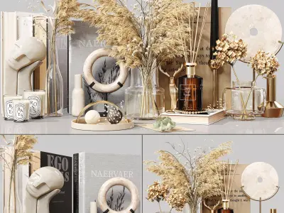 Decorative Set 090 3D model