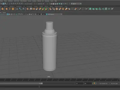 WD40 360ML CLEANER 3D model