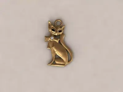 Cat suspension 3D print model