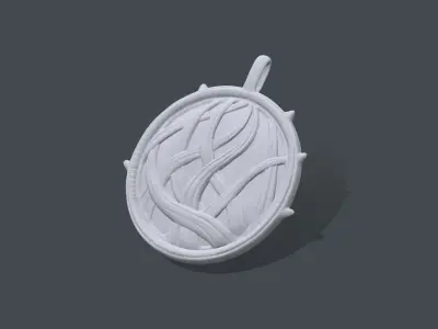 Cerulean Seed Talisman Elden Ring Free 3D print model