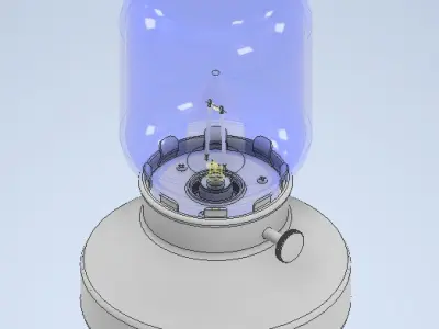 TARNABY - Ikea Vintage Oil Lamp  3D model