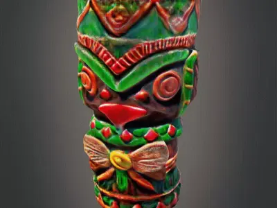 Tiki decor 3D print model