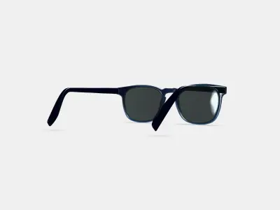 Elio Sunglasses in Inlet Crystal 3D model