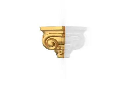 Classic carved decor ornament 477 3D print model 3D print model