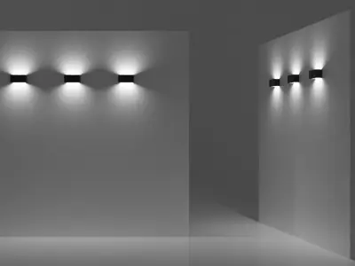 Wall Light Free 3D model purchase