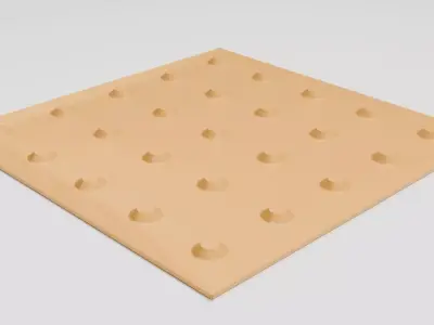 tactile paving Free 3D model