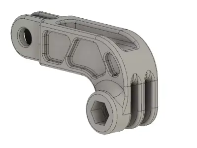 Corner 45mm Light Free 3D print model