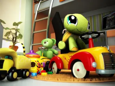 Archmodels vol 96 - Realistic Toys Collection 3D model