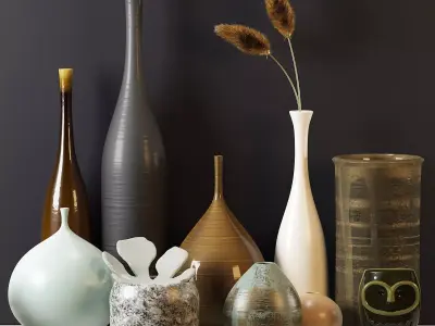 DECORATIVE SET 32 3D model shop