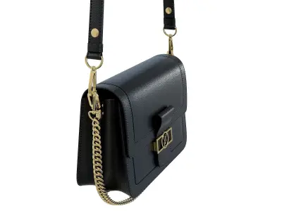 Louis Vuitton Dauphine Bag Black 3D model