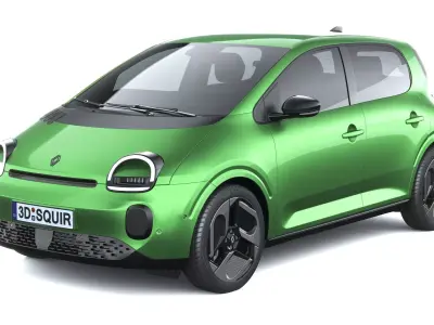 Renault Twingo E-Tech EV 2027 3D model