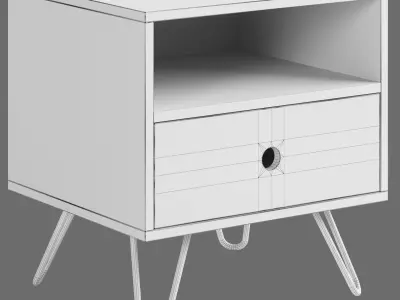 La Redoute Interieurs Bedside Tables Set 6 3D model