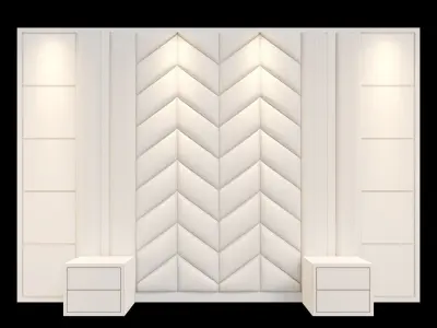 ARCHILINE Design Studio - Headboard 01 3D model