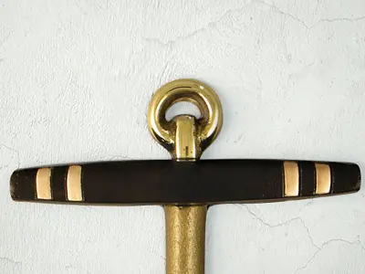 Brass Anchor 2 3D model