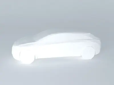 NEG car template Free 3D model