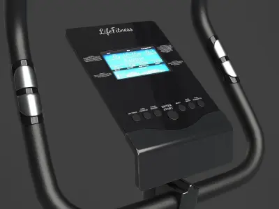 Exercise Bike 3D model