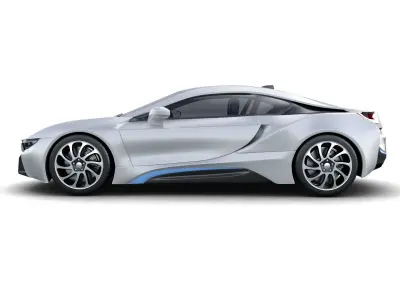 Concept sport car hybrid 3D model