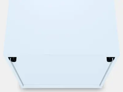 BESTA Shelf unit with door 50 Low-poly 3D model