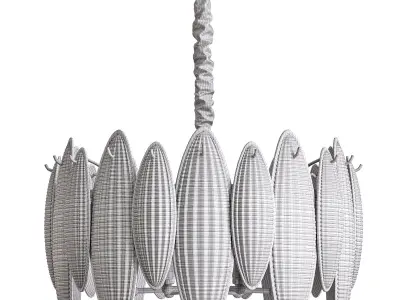 Unna Chandelier 3D model