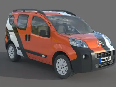 Citroen Nemo Concetto 2012 3D model