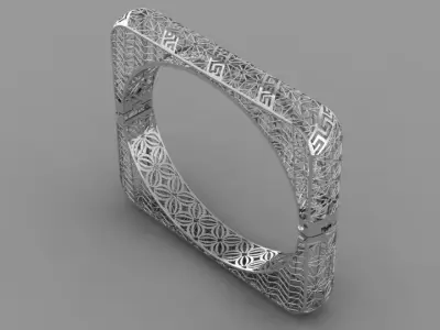 Turkish bracelet 01 3D print model
