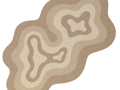 MushThe Bur Rug 3D model