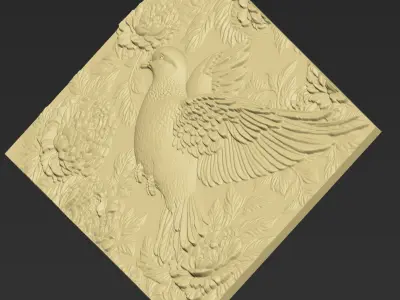 Pigeon A43 3D print model