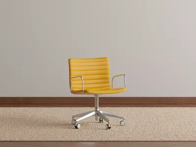 Office Chair With Pneumatic Lift 3D model