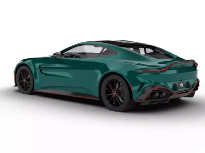 Aston Martin Vantage S 2026 3d model 3D model